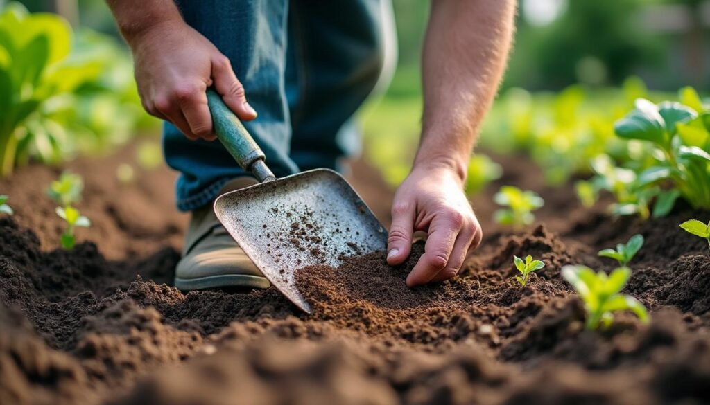 Comment entretenir le sol argileux d’un potager avec une grelinette ?