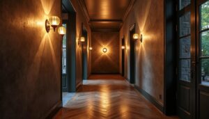 Des astuces pour un éclairage discret de votre couloir grâce à la lampe murale