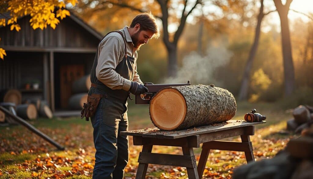 Scie pour les bûches : Guide complet pour choisir l’outil idéal