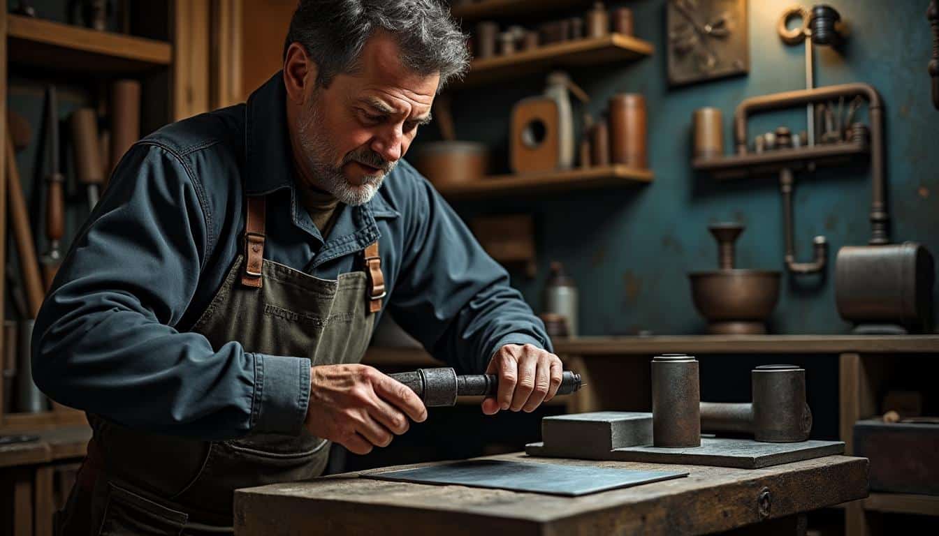 Illustration: Comment réussir à percer du métal sans perceuse grâce à des techniques manuelles éprouvées