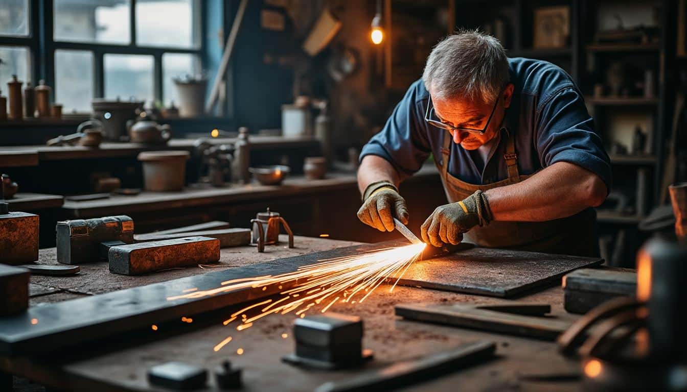 Illustration: Comprendre la scie de coupe du métal : fonctionnement et spécificités