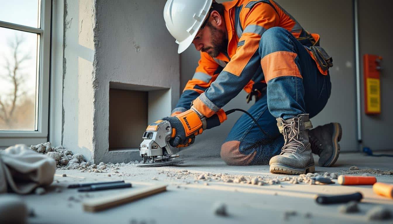 Illustration: Comprendre ce qu’est la scie murale Hilti et son rôle dans le bâtiment