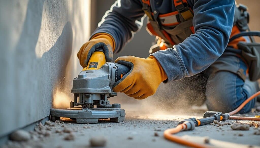 Scie murale Hilti : puissance et précision pour vos découpes