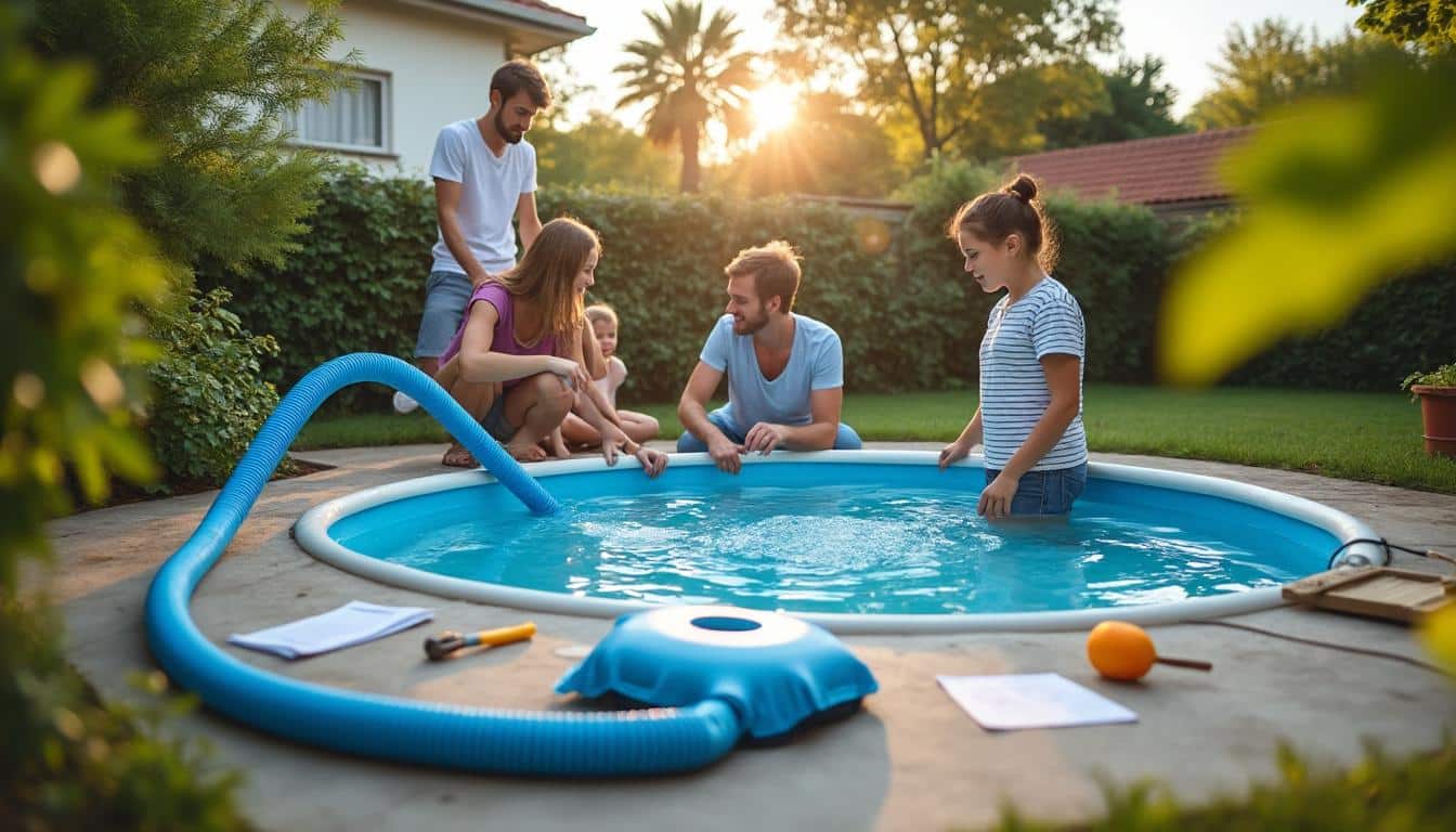 Illustration: Pourquoi et quand il faut penser à vider sa piscine hors sol