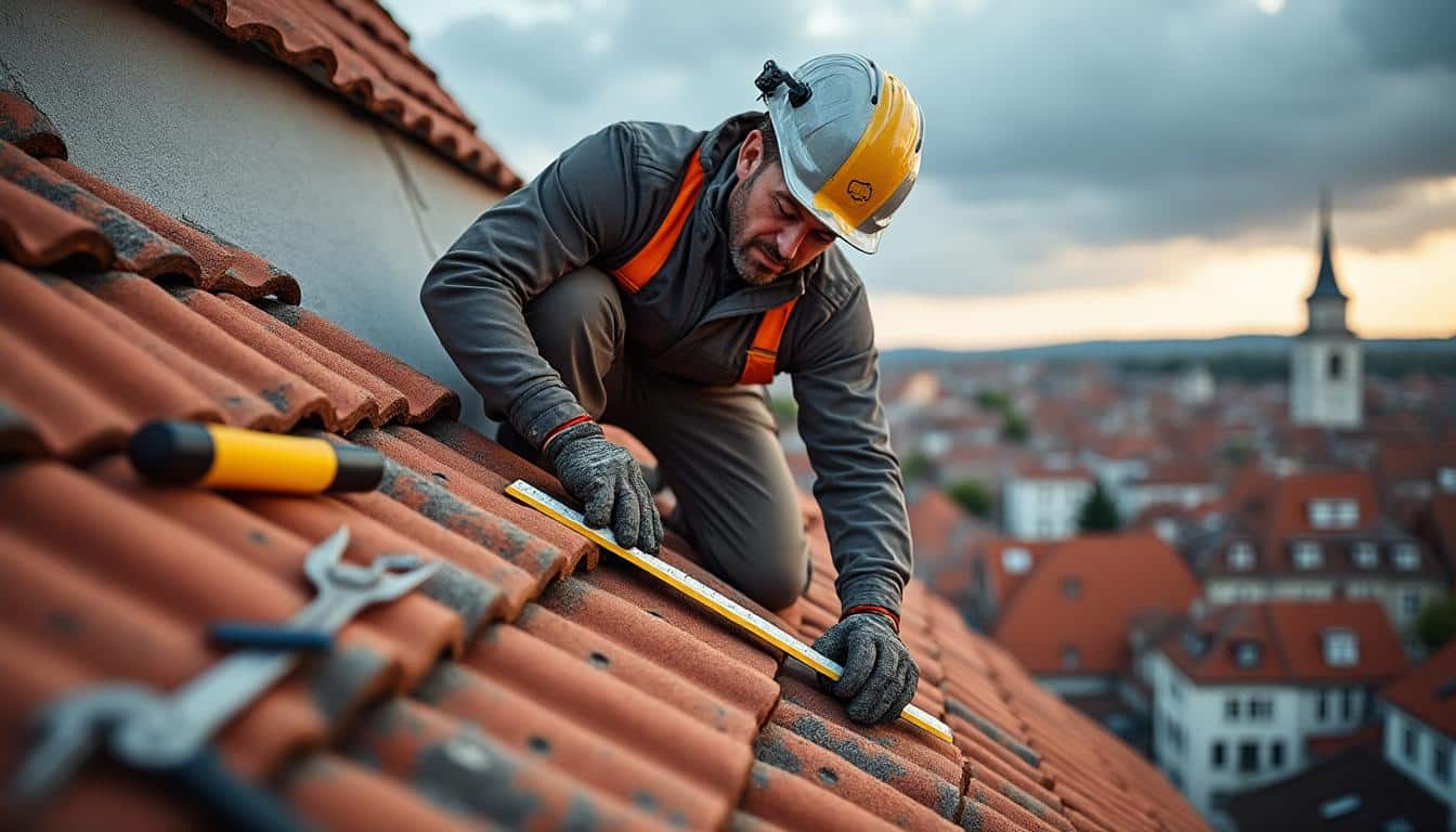 Pente minimum pour un toit en tuile : normes et conseils clés