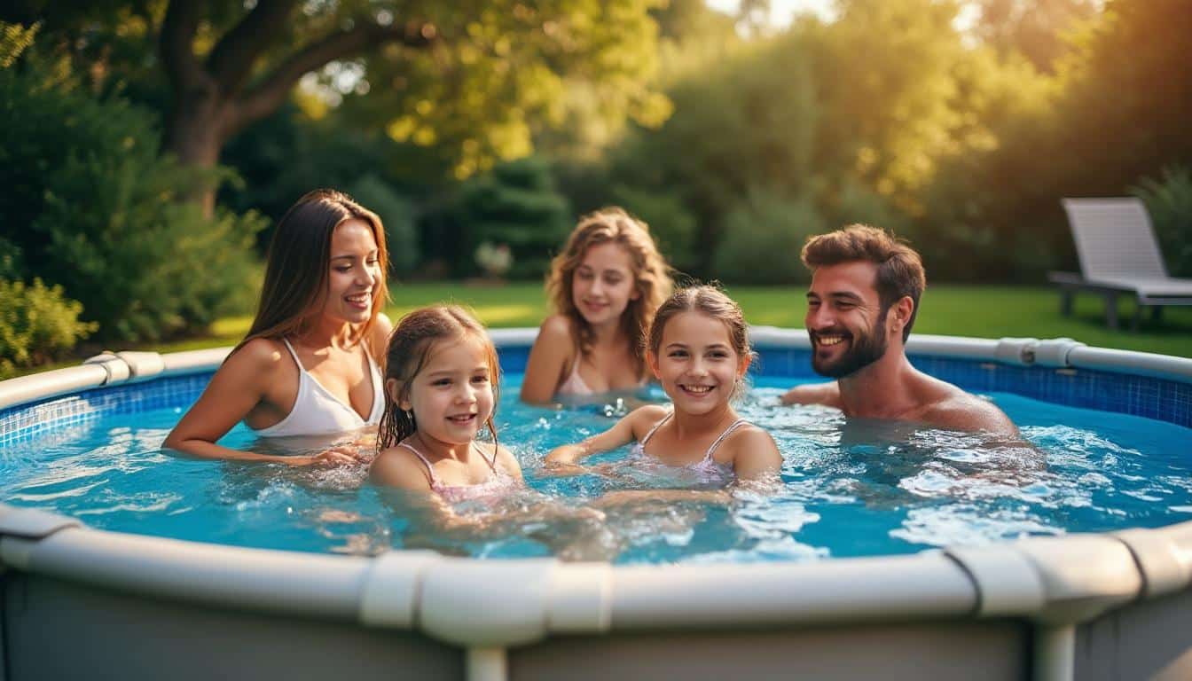 Piscine coque hors sol : guide complet pour un bassin durable