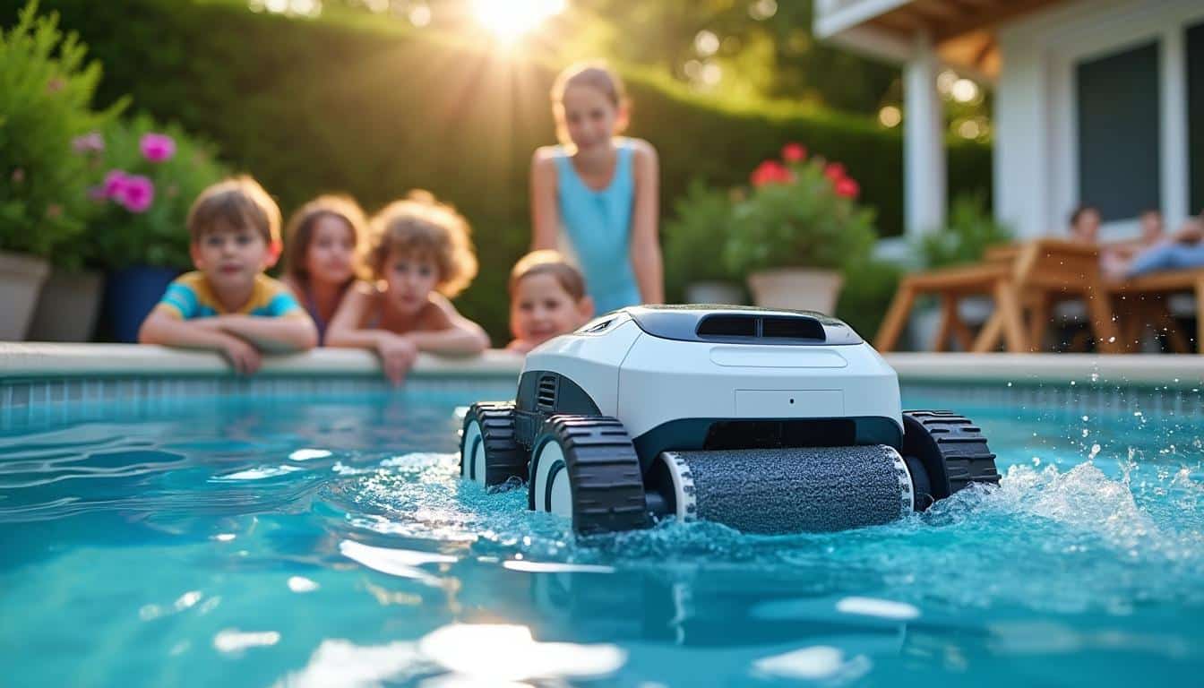 Illustration: Comprendre les robots sans fil pour piscine hors sol : fonctionnement et avantages