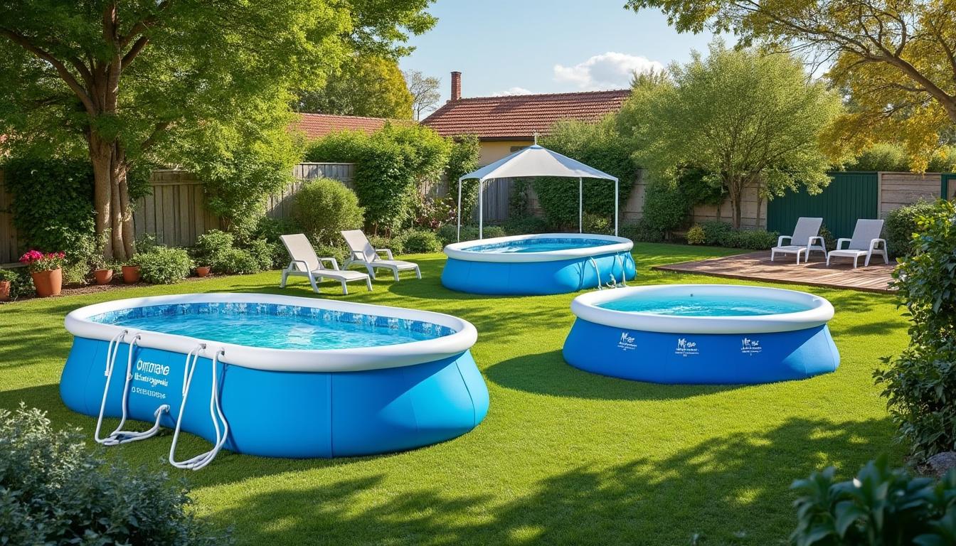 Illustration: Comprendre les spécificités des piscines hors sol Intex et leurs formes