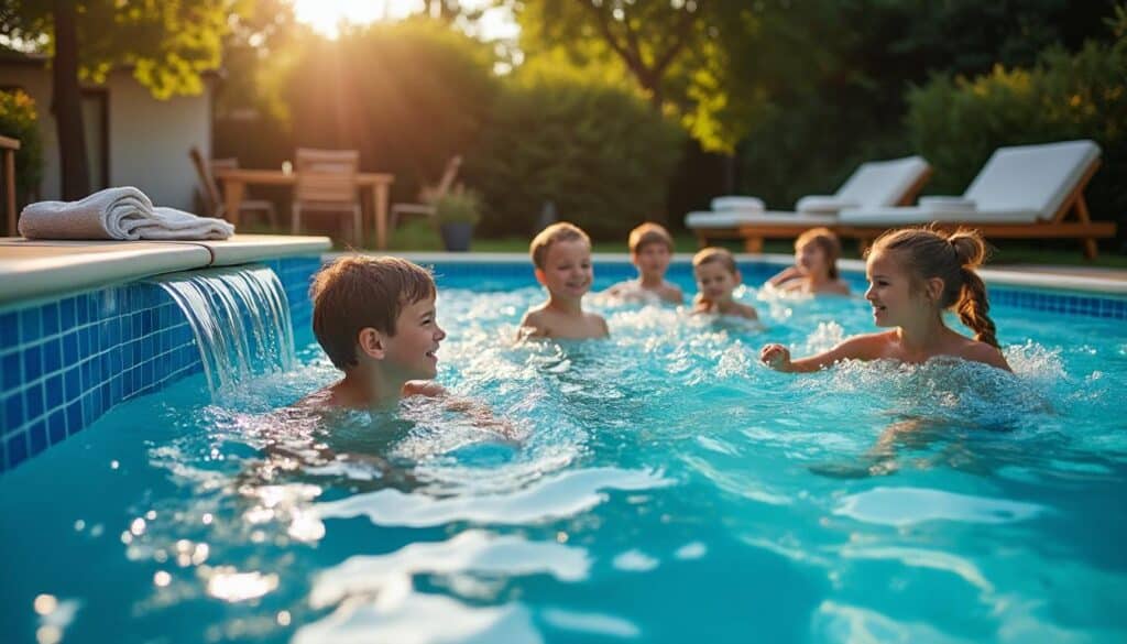 Cascade pour piscine hors sol : guide complet pour un bassin élégant