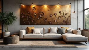Décoration murale design en métal : sublimez vos murs avec style