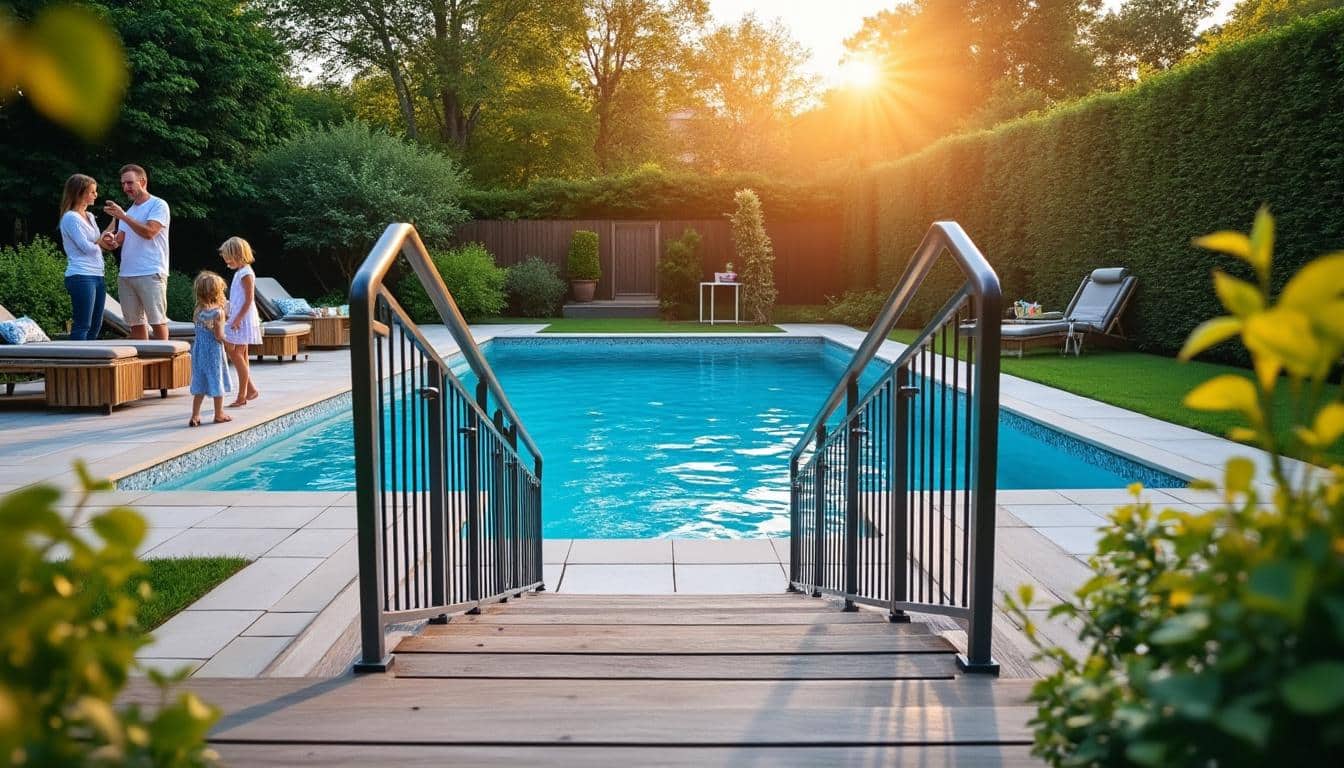 Illustration: Comprendre l’importance d’un accès sécurisé pour votre piscine hors sol