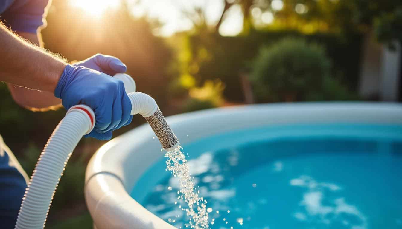 Illustration: Comment fonctionne un filtre à sable pour la filtration de l’eau de piscine hors sol ?