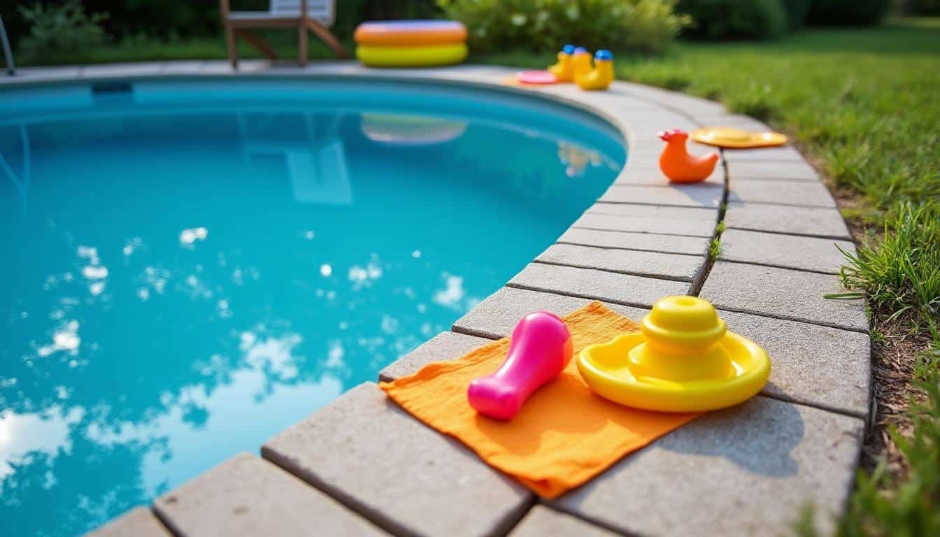 Illustration: Comprendre le rôle et les spécificités de la margelle autour d’une piscine hors sol