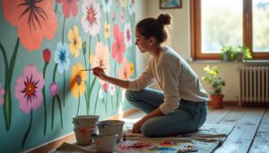 Peintures décoratives murales : sublimer vos murs avec style