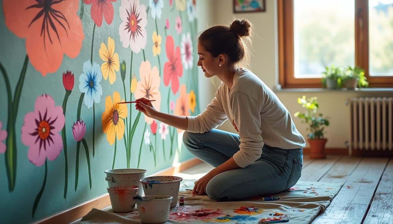Peintures décoratives murales : sublimer vos murs avec style