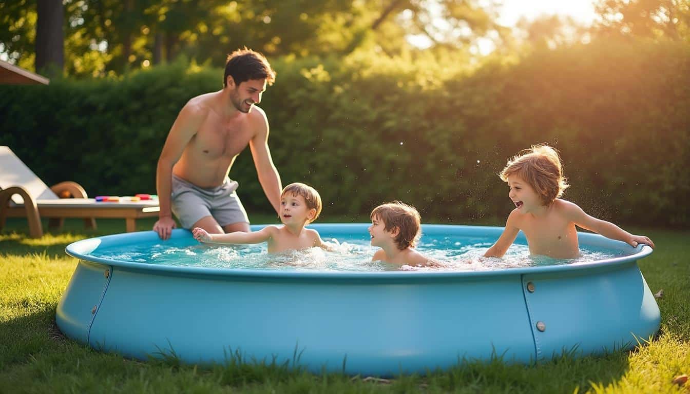 Illustration: Pourquoi choisir une piscine hors sol en tôle pour son jardin ?
