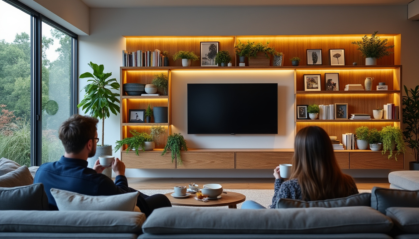 Illustration: Comprendre l’importance de la décoration autour du téléviseur