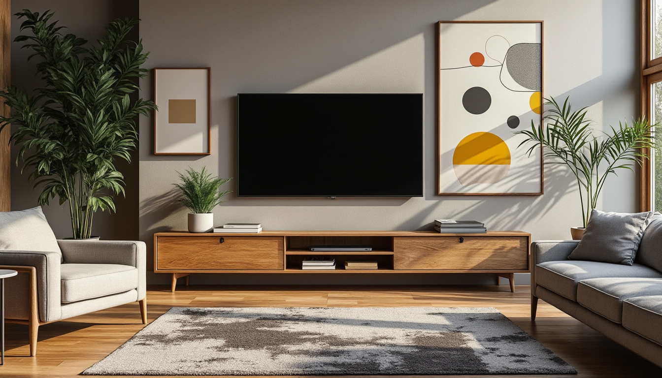 Décoration murale de la télé : astuces pour un salon harmonieux