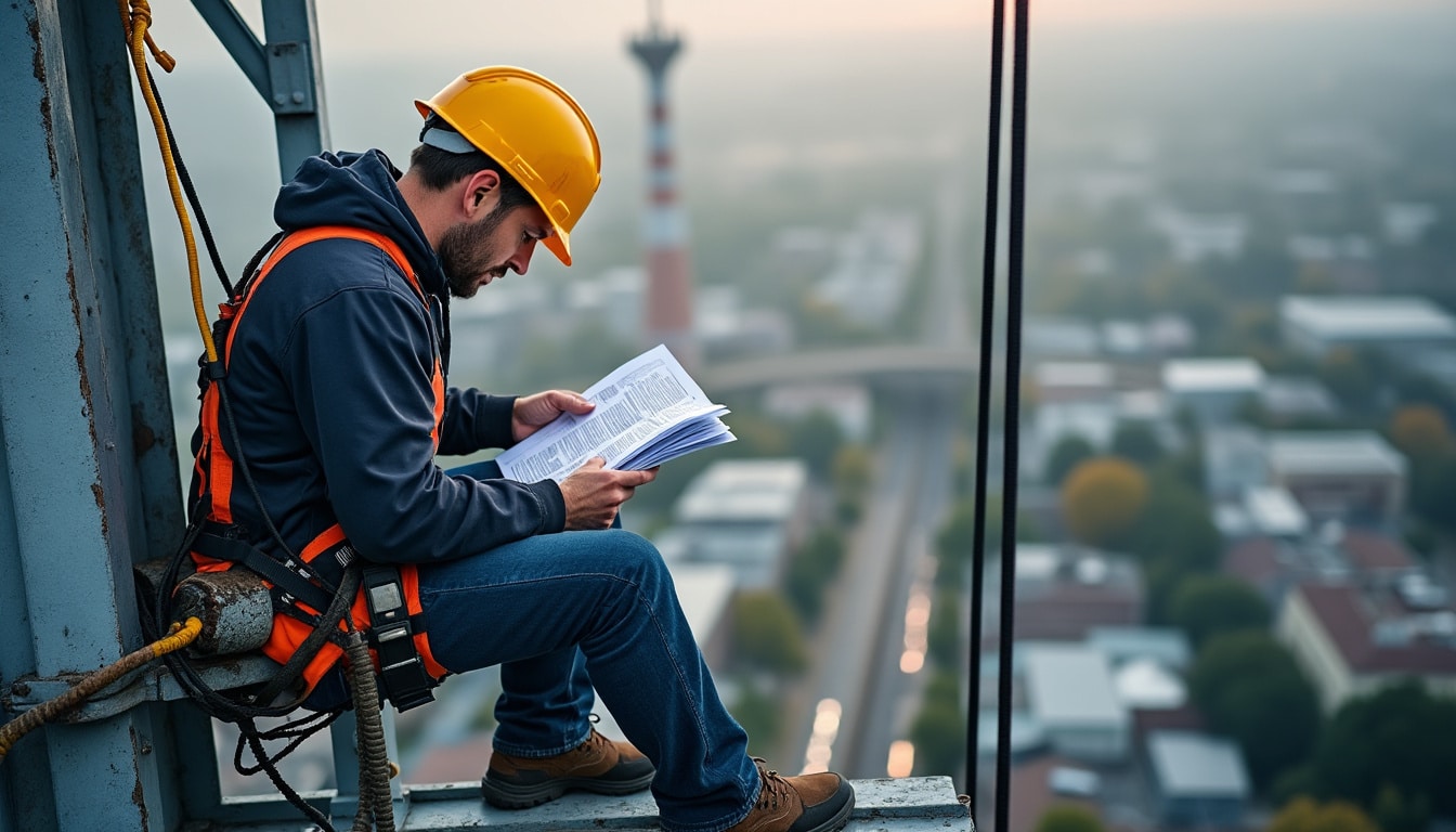 Ligne de vie réglementation : guide complet pour une sécurité optimale