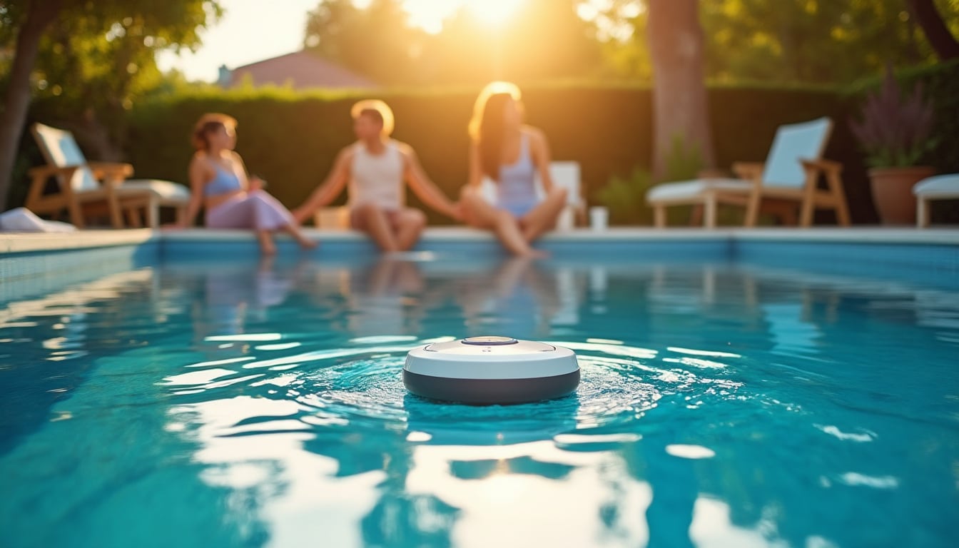 Illustration: Pourquoi opter pour un robot sans fil pour entretenir votre piscine hors sol ?