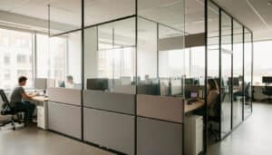 Cloison modulaire de bureau : usages, confort et choix
